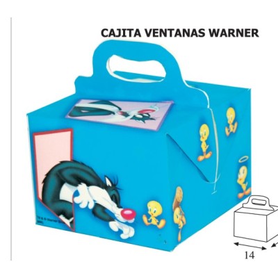 CAJA CUMPLE PIOLIN AZUL 36U