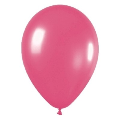 GLOBOS LATEX FUCSIA 50U.