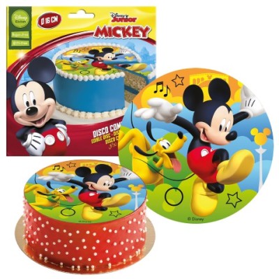 DISCO OBLEA MICKEY MOUSE 16CM