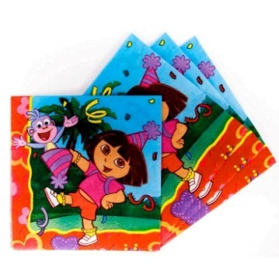 SERVILLETAS DORA 20U