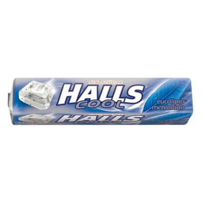 HALLS SIN EUCALIPTO MENTOLADO 20U.