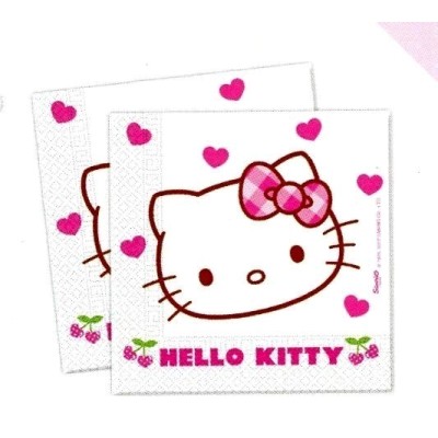 SERVILLETAS HELLO KITTY