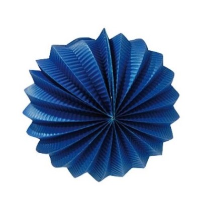 FAROLILLO PAPEL AZUL 22CM