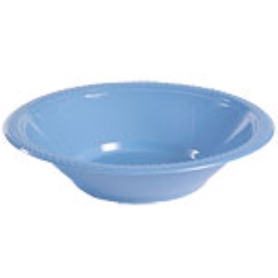 PLATO PLAST.BOWL AZUL 355ML 10U