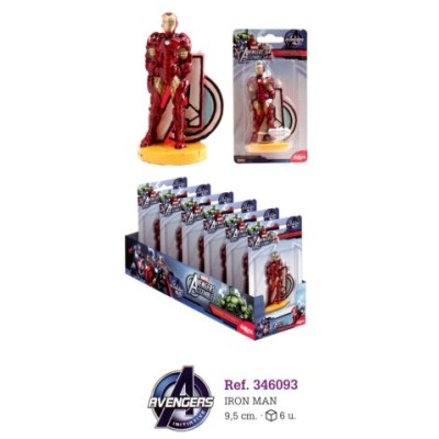 VELAS IRON MAN 8,5CM