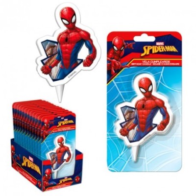 VELAS SPIDERMAN 2D