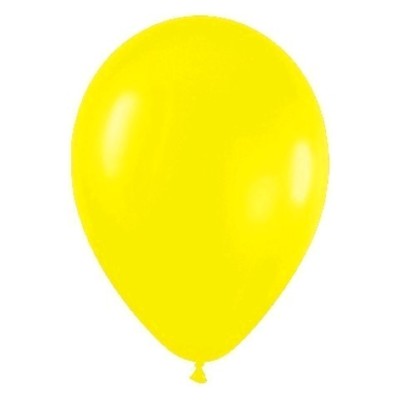 GLOBOS LATEX AMARILLO LIMON 50U