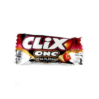 CLIX PLATANO FRESA 200U