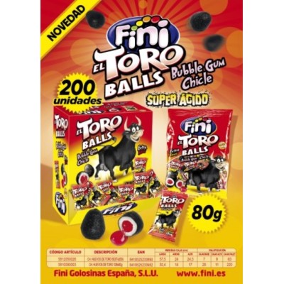 FINI CAJA TORO HUEVO 200U