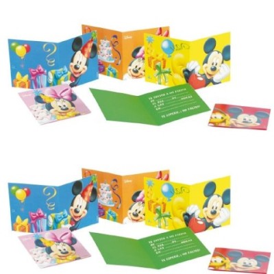 INVITACIONES DISNEY 6U