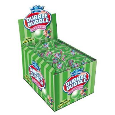 CHICLE DUBBLE BUBBLE MENTA 150U