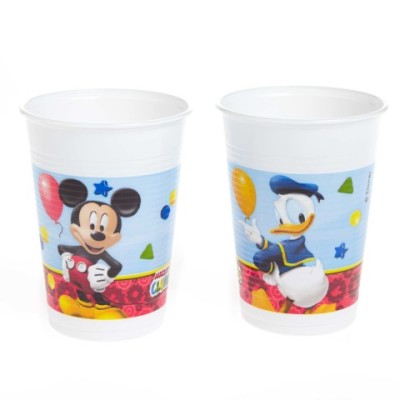 VASOS MICKEY NUMEROS 8U