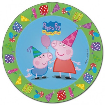 PLATOS PEPPA PIG 23CMX8U