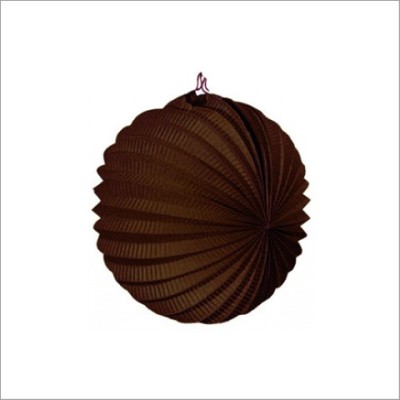 FAROLILLO PAPEL CHOCOLATE 22CM