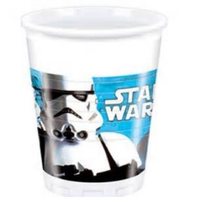 VASOS STARS WARS 8U