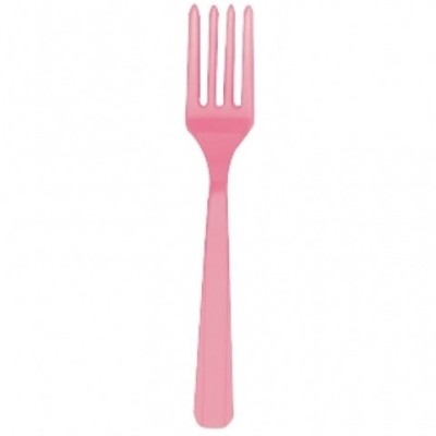 TENEDOR ROSA PASTEL 10U