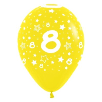 GLOBOS LATEX NUMERO ** 8 ** 10U