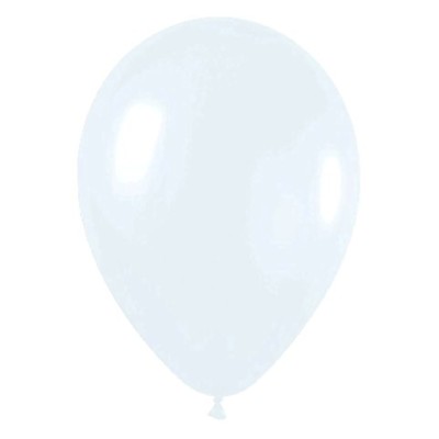 GLOBOS LATEX BLANCO 50U.