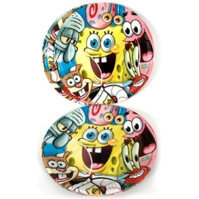 PLATOS BOB ESPONJA 10U