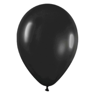 GLOBOS LATEX NEGRO 50U