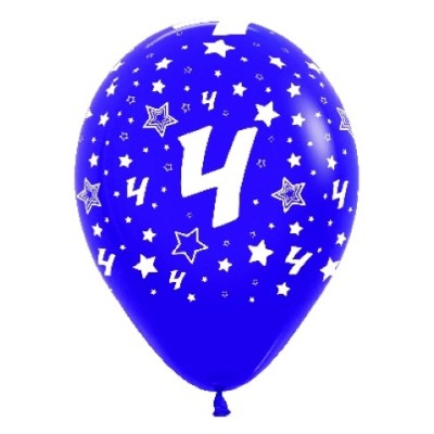 GLOBOS LATEX NUMERO ** 4 ** 10U