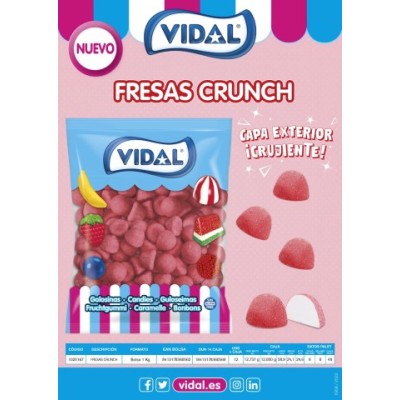 KG VIDAL CRUNCH FRESAS