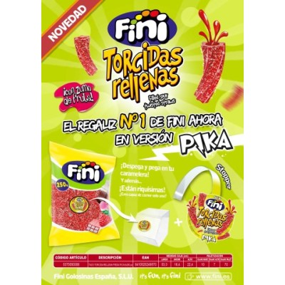 FINI 250U TACO TORCIDA RELL.FRESA PICA