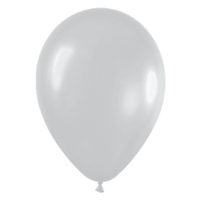 GLOBOS LATEX PLATA 50U