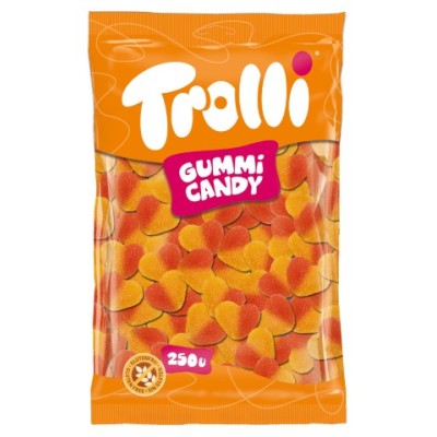 TROLLI 250U CORAZON MELOCOTON