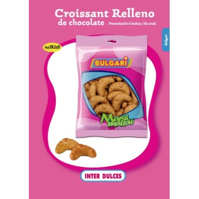 INTERDULCES CROISSANT RELLENO 80U