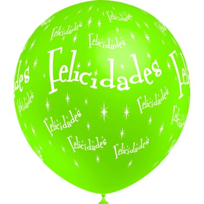 GLOBOS 8U FELICIDADES