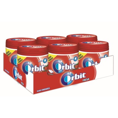 BOTE ORBIT 6X60G FRESA