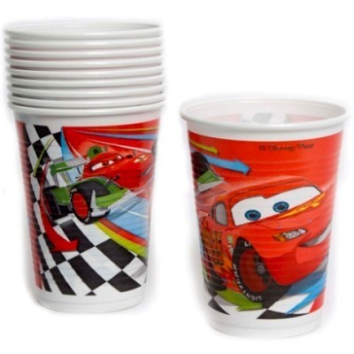 VASOS CARS 8U