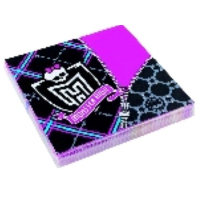 SERVILLETAS MONSTER HIGH 20U